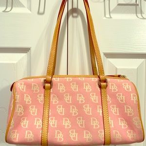 Pink Dooney & Bourke Barrel Purse